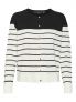 VERO MODA ALMA LS - BIANCO-NERO - 0
