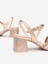 NERO GIARDINI SANDAL - PLATINO - 3