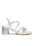 NERO GIARDINI SANDAL - ARGENTO - 1