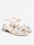 NERO GIARDINI SANDAL - ARGENTO - 0