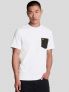 LYLE&SCOTT T-SHIRT - BIANCO-NERO - 0