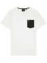 LYLE&SCOTT T-SHIRT - BIANCO-NERO - 1