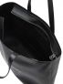 CK SCULPTED TOTE34 - NERO - 2