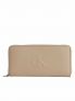 CK SCULPTED ZIP AROU - BEIGE - 0