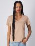 CHAMPION T-SHIRT MM - BEIGE - 0