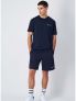 CHAMPION T-SHIRT MM - BLU - 4