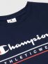CHAMPION T-SHIRT MM - BLU - 3