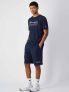 CHAMPION T-SHIRT MM - BLU - 4