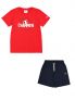CHAMPION B. T-SH+SHO - ROSSO BLU - 0