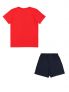 CHAMPION B. T-SH+SHO - ROSSO BLU - 1
