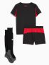 MILAN COMPLETO HOME - ROSSO NERO - 1