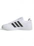 ADIDAS GRAND COURT B - BIANCO-NERO - 2