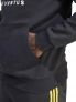 ADIDAS JUVE DNA HOOD - NERO - 5