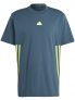 ADIDAS T-SHIRT MM - PETROLIO - 1