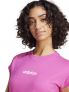 ADIDAS T-SHIRT MM - FUXIA - 3