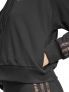 ADIDAS FELPA ZIP+CAP - NERO - 5