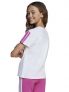 ADIDAS G. T-SHIRT MM - BIANCO FUXIA - 3