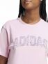 ADIDAS T-SHIRT MM - ROSA - 3