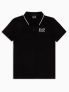 EA7 POLO MM PIQUET - NERO - 0