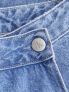 CK WRAP SKORT - JEANS CHIARO - 3