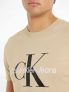 CK MONOLOGO TEE - KAKI - 3