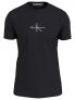 CK LOGO TEE - NERO - 0
