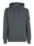 CK BADGE HOODIE - VERDE MILITARE - 1