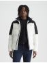CK BLOCKING PUFFER - BIANCO-NERO - 0