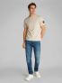 CK BADGE REGULAR TEE - BEIGE - 3