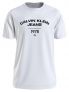 CK VARSITY LOGO TEE - BIANCO - 0
