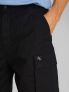 CK WASHED CARGO SHOR - NERO - 4