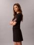 CK PONTE MINI SKIRT - NERO - 1