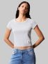 CK A-WOVEN LABEL - GRIGIO - 0