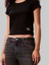 CK A-WOVEN LABEL - NERO - 1