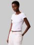 CK A-WOVEN LABEL - BIANCO - 0