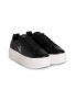 CK BOLD FLATF LOW LT - NERO-BIANCO - 0